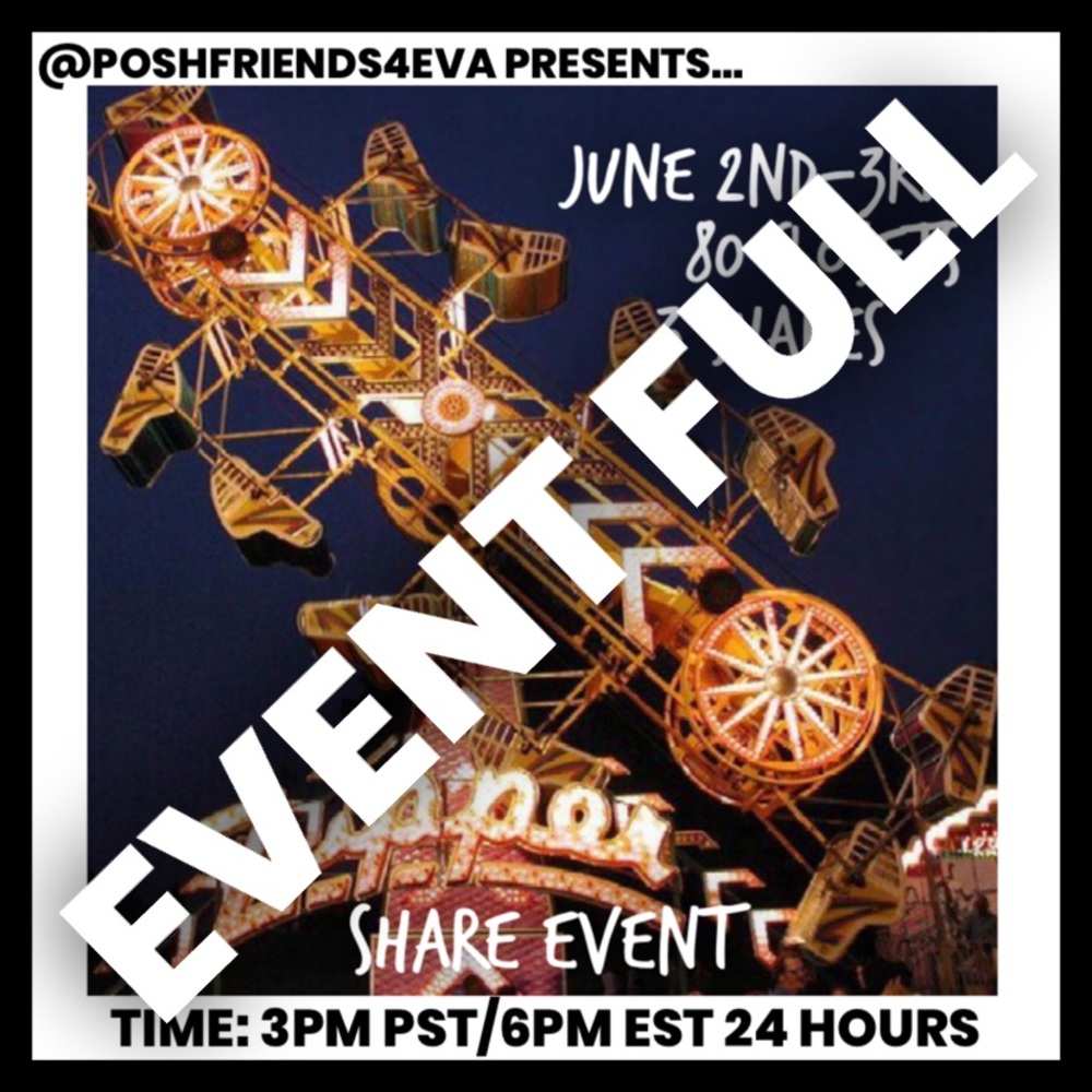 EVENT OVER! See you next time PFFs!